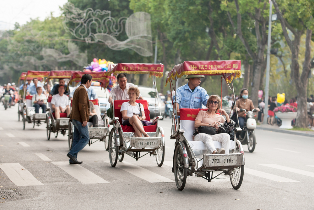 Riding a cyclo - a must try experience in Vietnam